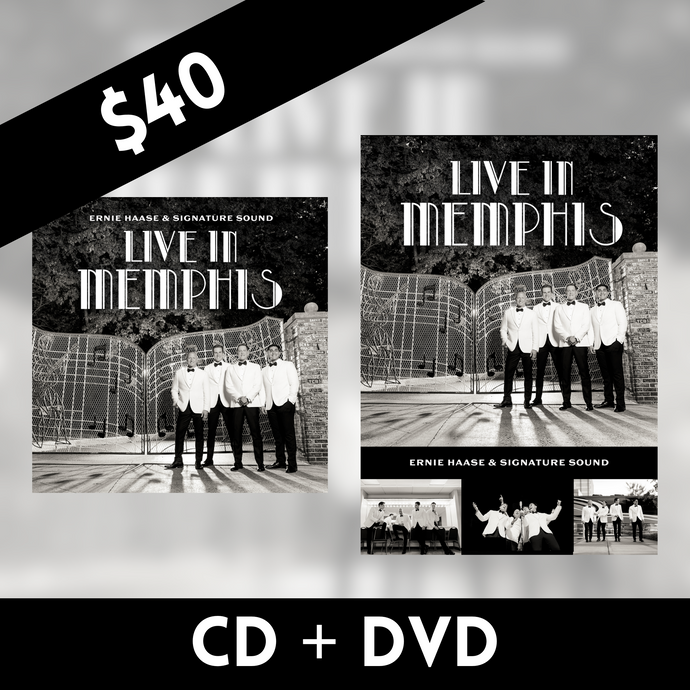 Live In Memphis CD & DVD Bundle