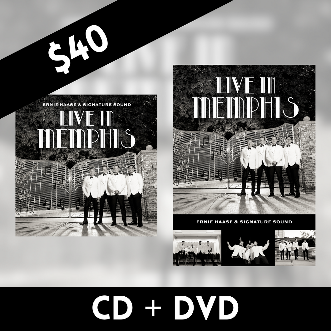 Live In Memphis CD & DVD Bundle